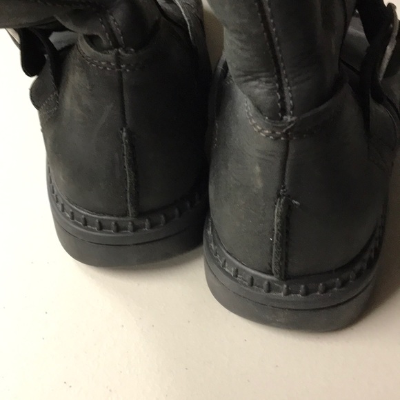 Fur lined engineer boot - Picture 3 of 5